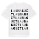 Launaguet ordlek t-shirt