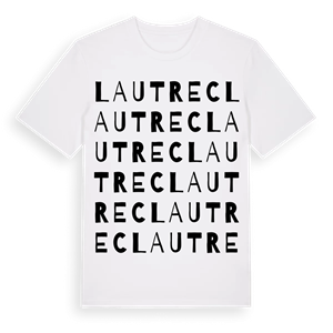 Lautrec ordlek t-shirt – ekologisk bomull t-shirt från Pinshirt