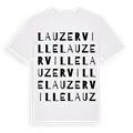 Lauzerville ordlek t-shirt
