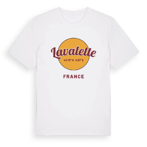 Lavalette cirkel t-shirt – ekologisk bomull t-shirt från Pinshirt