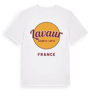 Lavaur cirkel t-shirt – ekologisk bomull t-shirt från Pinshirt