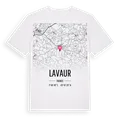 Lavaur karta t-shirt