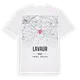 Lavaur karta t-shirt