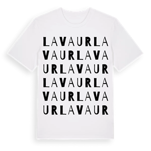 Lavaur ordlek t-shirt – ekologisk bomull t-shirt från Pinshirt