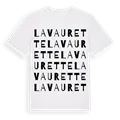 Lavaurette ordlek t-shirt