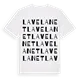 Lavelanet ordlek t-shirt