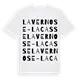 Lavernose-Lacasse ordlek t-shirt