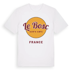 Le Bosc cirkel t-shirt – ekologisk bomull t-shirt från Pinshirt