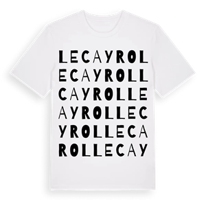 Le Cayrol ordlek t-shirt – ekologisk bomull t-shirt från Pinshirt