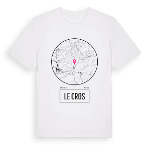Le Cros t-shirt – ekologisk bomull t-shirt från Pinshirt