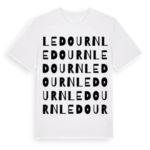 Le Dourn ordlek t-shirt – ekologisk bomull t-shirt från Pinshirt