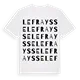 Le Fraysse ordlek t-shirt