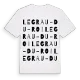 Le Grau-du-Roi ordlek t-shirt