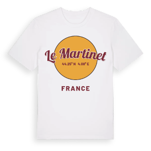 Le Martinet cirkel t-shirt – ekologisk bomull t-shirt från Pinshirt