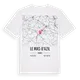 Le Mas-d'Azil karta t-shirt