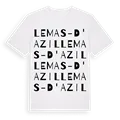 Le Mas-d'Azil ordlek t-shirt