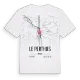 Le Perthus karta t-shirt