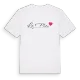 Le Pin hjärta t-shirt