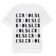 Le Riols ordlek t-shirt