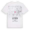 Le Tech karta t-shirt