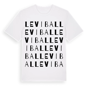 Le Vibal ordlek t-shirt – ekologisk bomull t-shirt från Pinshirt