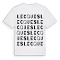 Lecques ordlek t-shirt