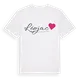 Léojac hjärta t-shirt