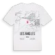 Les Angles karta t-shirt