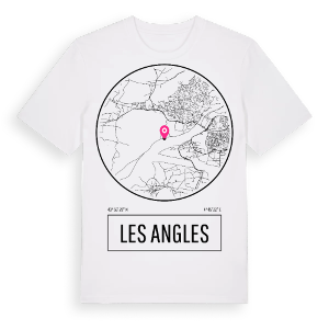 Les Angles t-shirt – ekologisk bomull t-shirt från Pinshirt