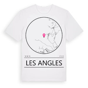 Les Angles t-shirt – ekologisk bomull t-shirt från Pinshirt