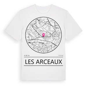 Les Arceaux t-shirt – ekologisk bomull t-shirt från Pinshirt