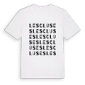 Les Cluses ordlek t-shirt