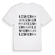 Les Hermaux ordlek t-shirt