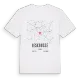 Lescousse karta t-shirt