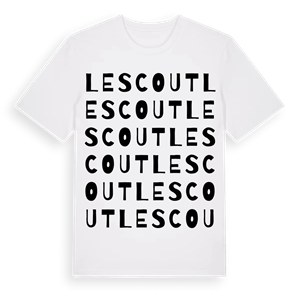 Lescout ordlek t-shirt – ekologisk bomull t-shirt från Pinshirt
