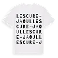 Lescure-Jaoul ordlek t-shirt