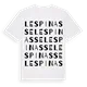 Lespinasse ordlek t-shirt
