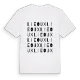 Lieoux ordlek t-shirt