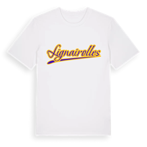 Lignairolles baseball t-shirt – ekologisk bomull t-shirt från Pinshirt