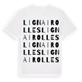 Lignairolles ordlek t-shirt