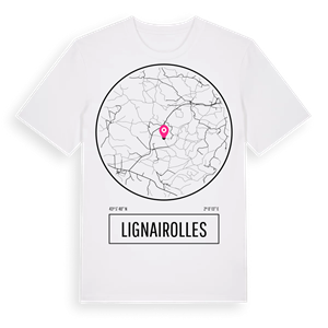 Lignairolles t-shirt – ekologisk bomull t-shirt från Pinshirt