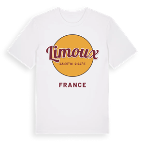 Limoux cirkel t-shirt – ekologisk bomull t-shirt från Pinshirt