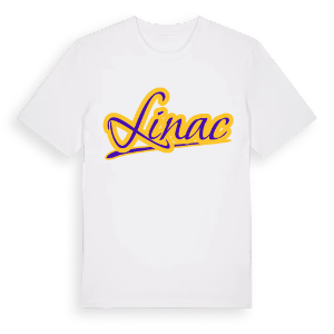 Linac baseball t-shirt – ekologisk bomull t-shirt från Pinshirt