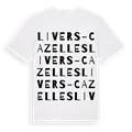 Livers-Cazelles ordlek t-shirt