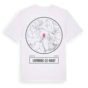 Livinhac-le-Haut t-shirt – ekologisk bomull t-shirt från Pinshirt