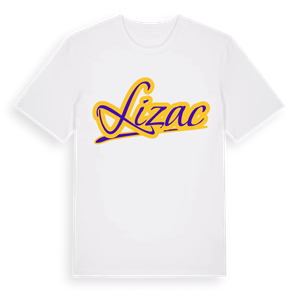 Lizac baseball t-shirt – ekologisk bomull t-shirt från Pinshirt