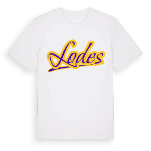 Lodes baseball t-shirt – ekologisk bomull t-shirt från Pinshirt