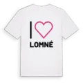 Jag älskar Lomné t-shirt stort tryck