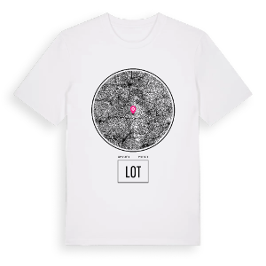 Lot t-shirt – ekologisk bomull t-shirt från Pinshirt
