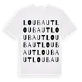 Loubaut ordlek t-shirt